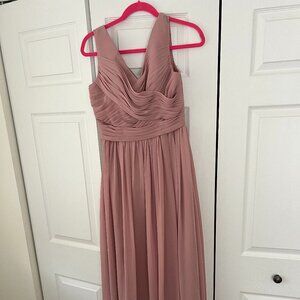 Dusty Pink Bridesmaid Dress